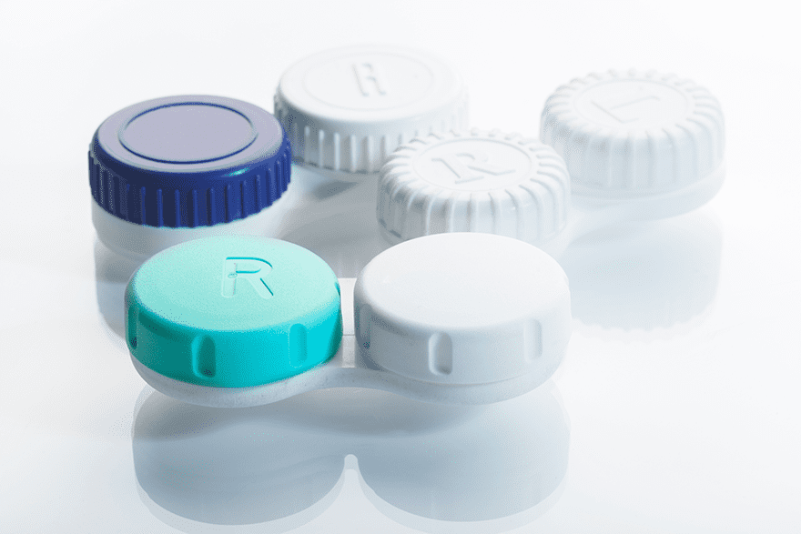 ranger lentille de contact min