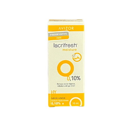 Solution Hydratante LACRIFRESH MOISTURE JAUNE 0,10%